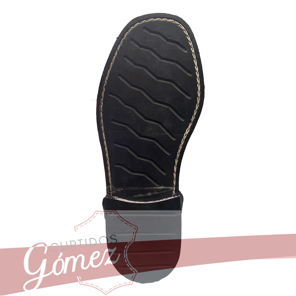 Ibicenca de Cuero con Suela de Goma Mod. 400