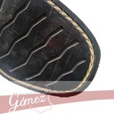 Ibicenca de Cuero con Suela de Goma Mod. 400