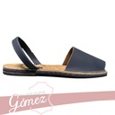 Ibicenca de Cuero con Suela de Goma Mod. 400