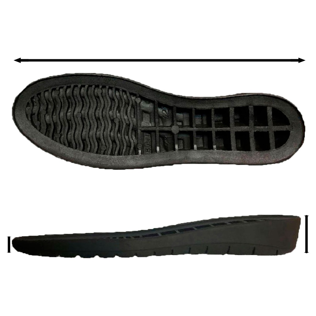 Piso TR Señora Mod. BONI LAIG Negro