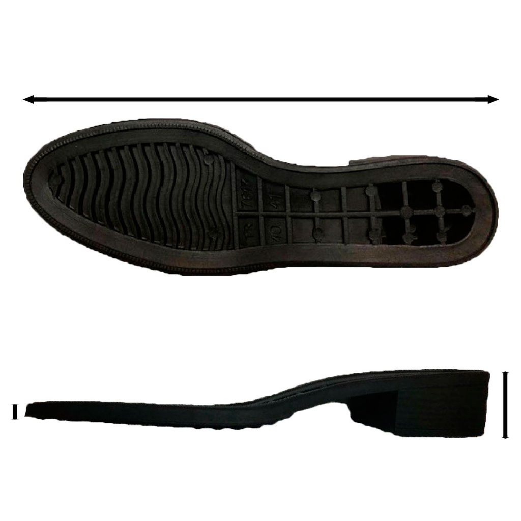 Piso TR Señora Mod. BONI LAIG Negro