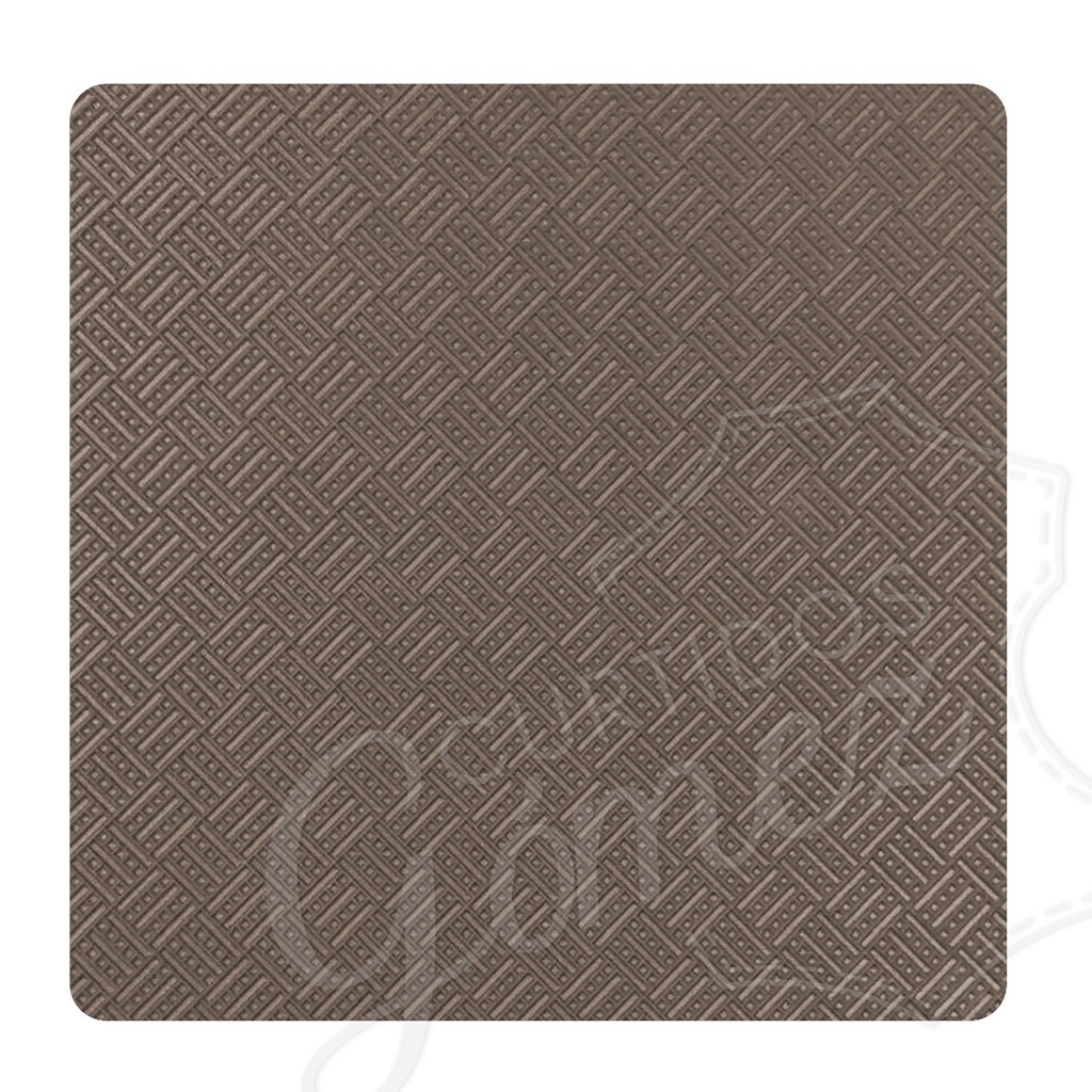 Goma Toledo Saldo 8 mm. Negro/Marron/Beige (Plancha) 50x40 cm.