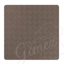 Goma Toledo Saldo 8 mm. Negro/Marron/Beige (Plancha) 50x40 cm.