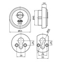 Escudo AMIG Alta Seguridad Mod. 40