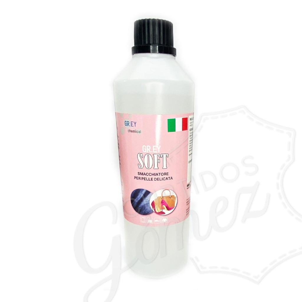 Líquido SOFT GR.EY 500 ml. (Disolvente Pieles Delicadas)