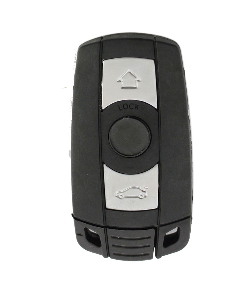 Carcasa BMW 3 Botones Insertable Con Tapa Trasera (MMLBM6P5 - BW92CS3B-KL - BM2CC3)