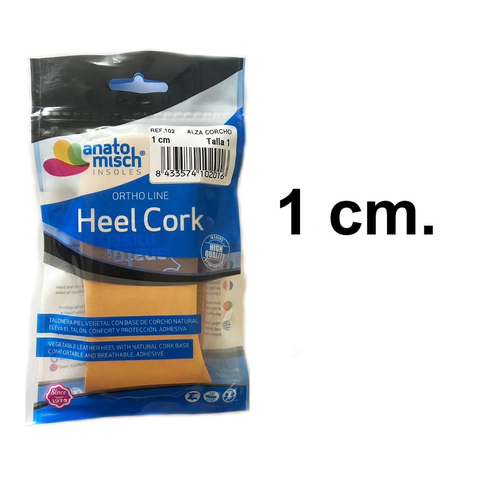 Alzas de Corcho ANATOMISCH Piel Mate