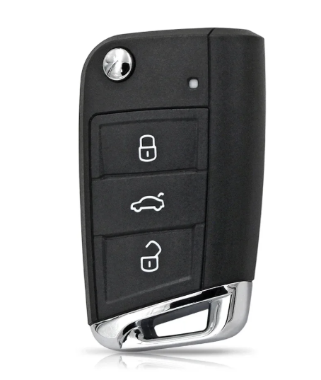 Carcasa GRUPO VAG 3 Botones Plegable (JMA NO - VAG66CS3B-M - CARTELVW-4)