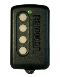 [D610NS] ​Emisor REMOCON Mod. D610NS Copion 4 botones para mandos fijos Multifrecuencia Negro