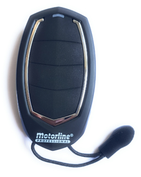 [MOTFALK] ​Emisor MOTORLINE ORIGINAL Mod. FALK 4 botones a 434 Mhz Negro