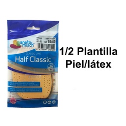 [ANTP03] 1/2 Plantillas ANATOMISCH Mod. PIEL MATE-LATEX