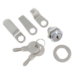 [AMGB3KIT] Cerradura Buzón AMIG Mod. 3KIT Niquel con 2 Llaves