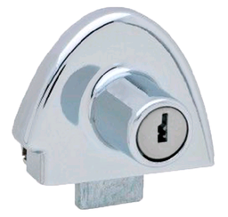 [RECV01] Cerradura de Vitrina Cristal AGA 1 ó 2 Hojas Mod. 159 Llave Serreta