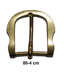[GHL180] Hebilla Latón Ref. 80 para correa de 4 cm.