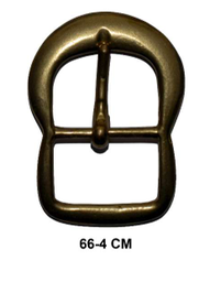 [GHL266] Hebilla Latón Ref. 66 para correa de 4 cm.