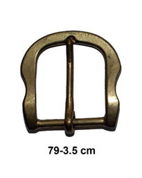 [GHL179] Hebilla Latón Ref. 79 para correa de 3,5 cm.