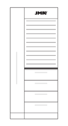 [JMAMKPDSR] Módulo KEY STATION Mod. KP-D Side R Con Cajones
