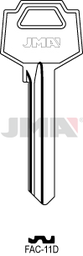 [FAC11D] Llave JMA Acero GRUPO - A