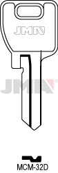 [MCM32D] Llave JMA Acero GRUPO - A